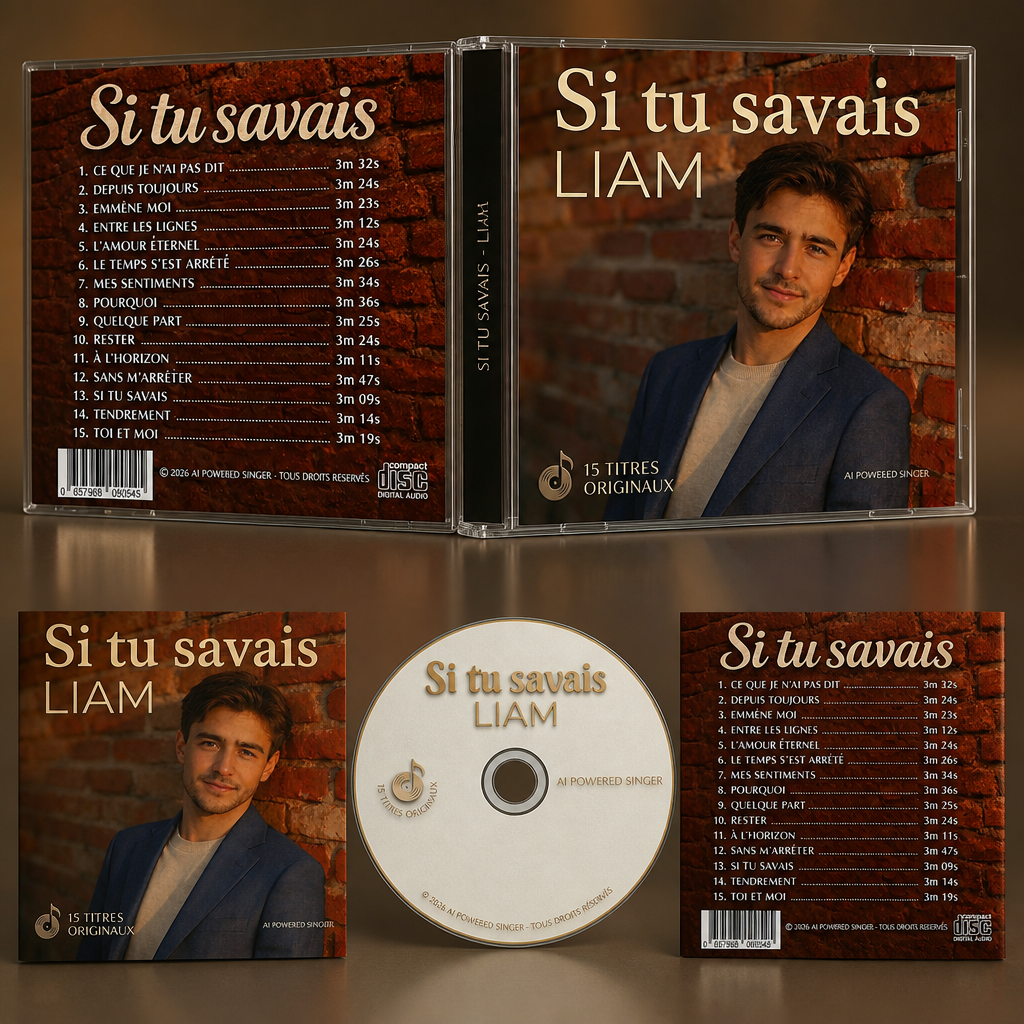Liam-Si tu savais (Album 15 titres )